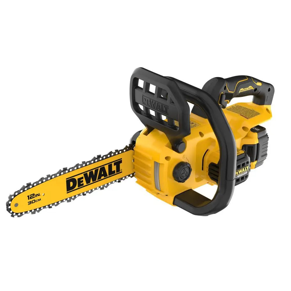 DCCS621P1 - DEWALT 20V MAX Compact 12 Inch Brushless Cordless Chainsaw Kit - Wise Line Tools