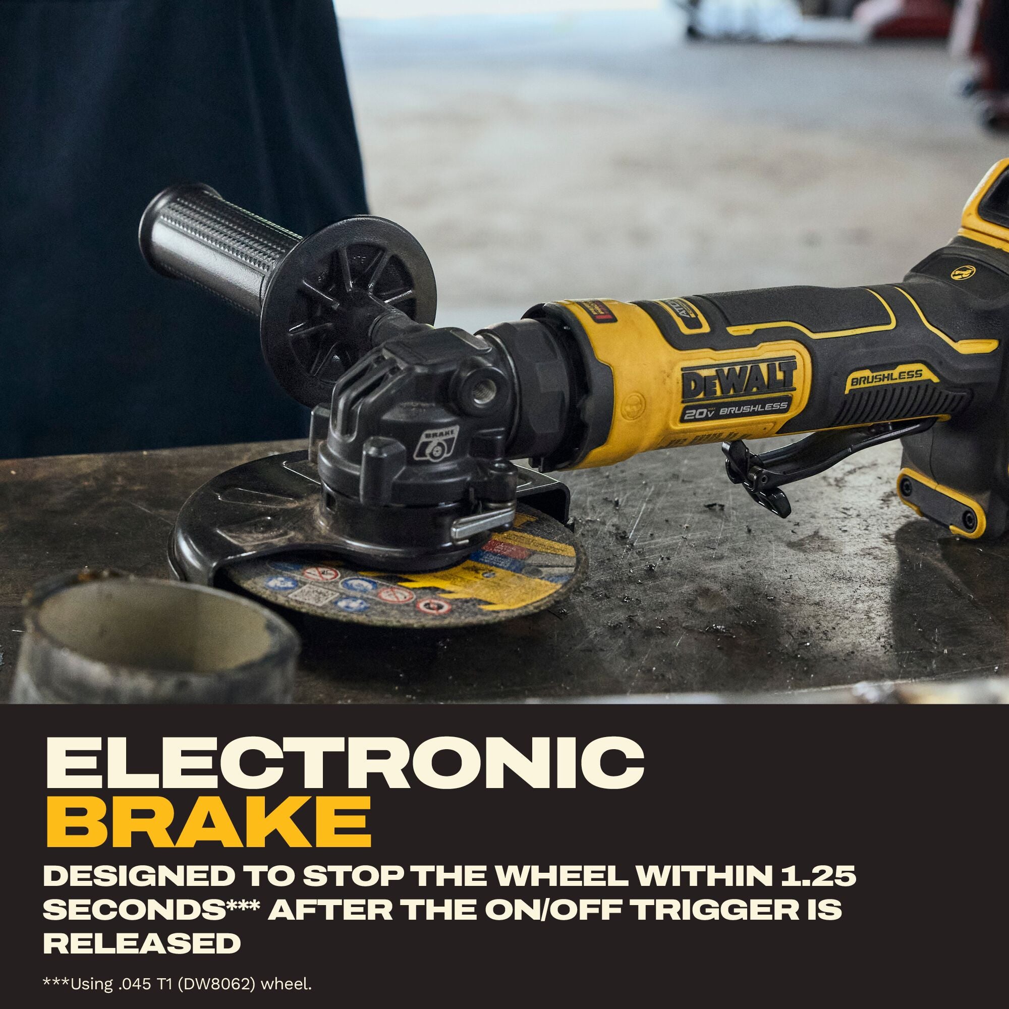 DEWALT DCG400B – ATOMIC™ 20V MAX* 4" Angle Grinder (Tool Only)