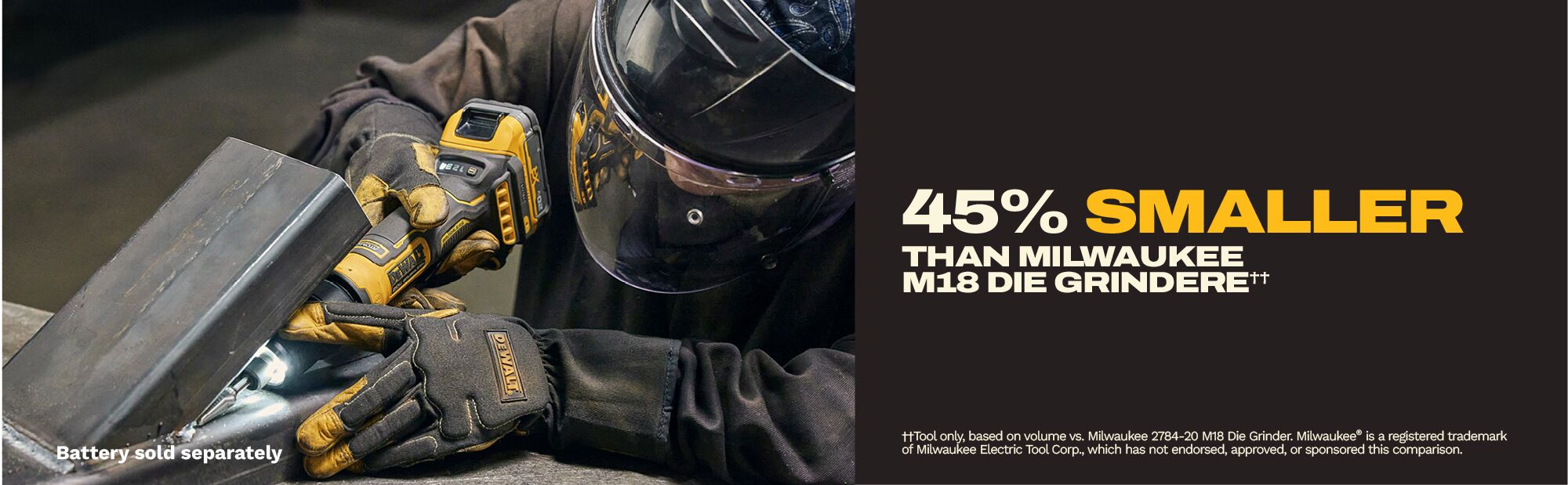 DEWALT DCG420B – ATOMIC™ 20V MAX*Die Grinder (Tool Only)