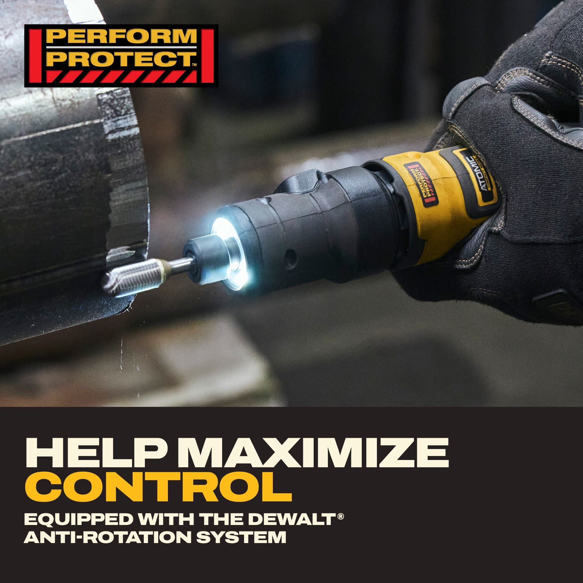 DEWALT DCG420B – ATOMIC™ 20V MAX*Die Grinder (Tool Only)