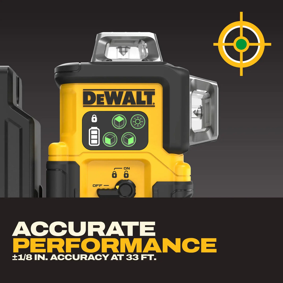 DeWalt DCLE14361GB 20V MAX 3x360 Green Line Laser (Bare Tool)