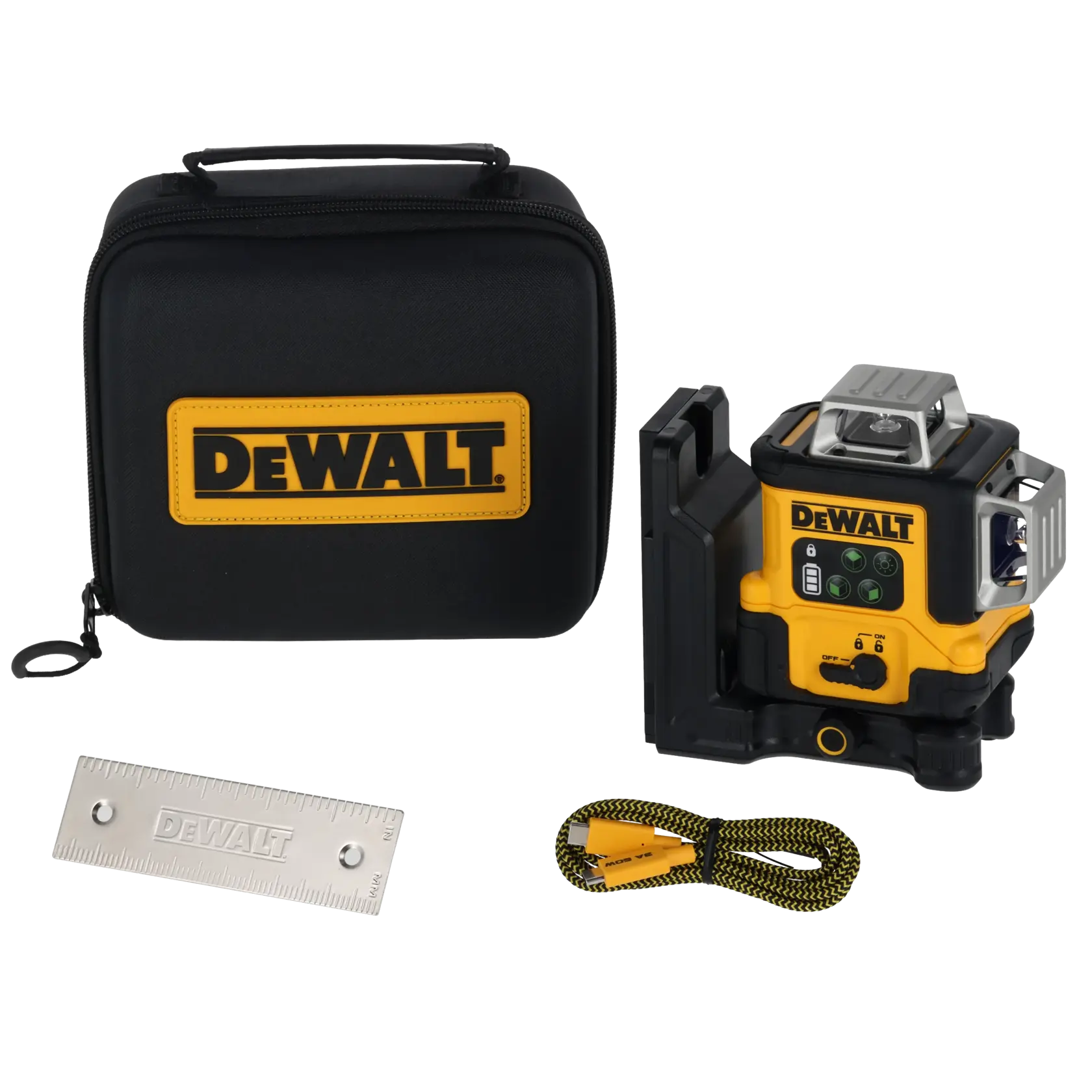 DeWalt DCLE14361GB 20V MAX 3x360 Green Line Laser (Bare Tool)