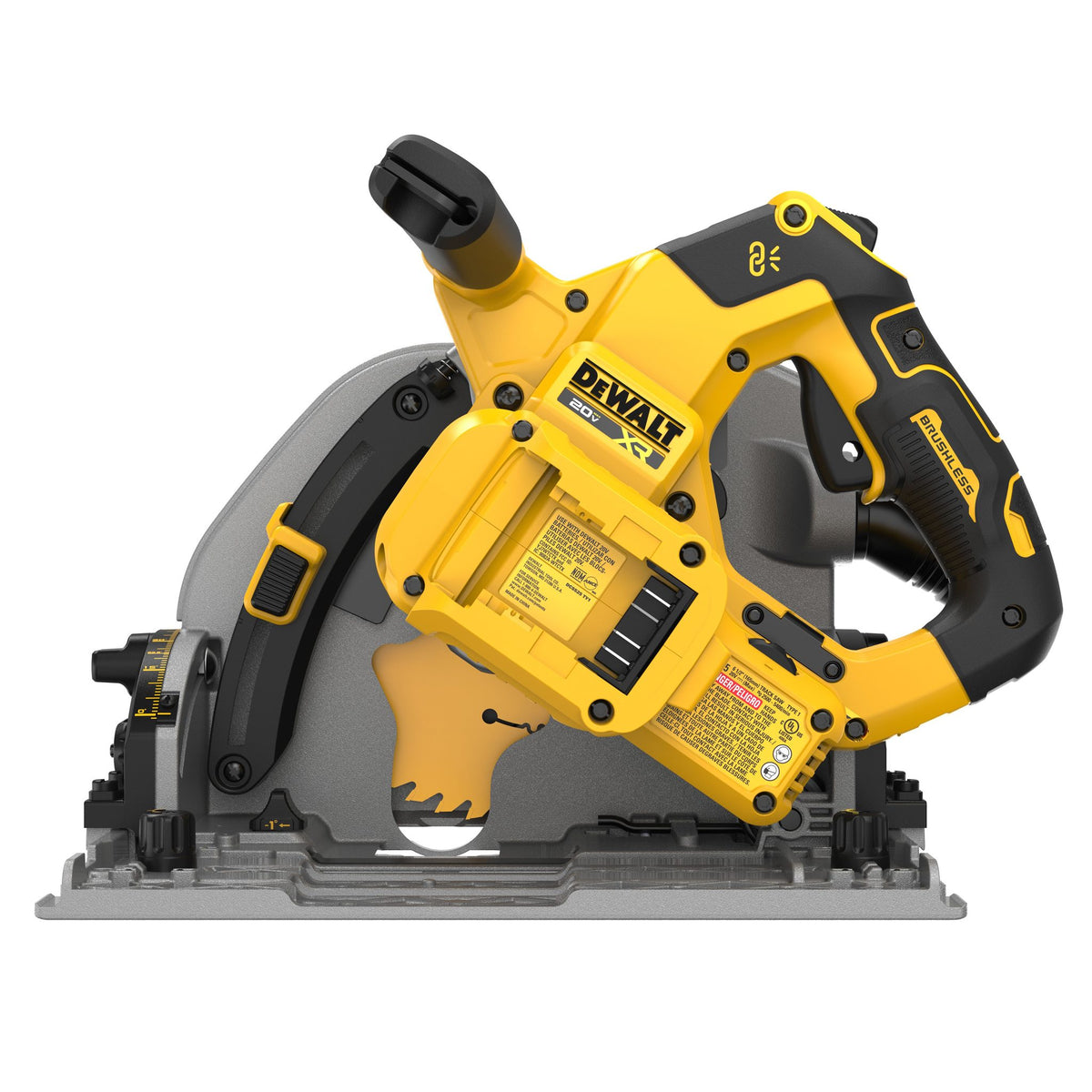 DEWALT DCS525B blade-side view on white