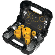 DEWALT D180001-Bi-Metal Hole Saw Kit For Wood, Metal And Plastic DEWALT