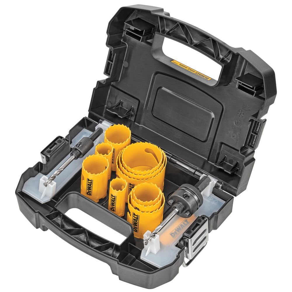 DEWALT D180005-Hole Saw Kit, 14-Piece DEWALT