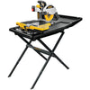 DEWALT D24000S Heavy-Duty 10-inch Wet Tile Saw with Stand