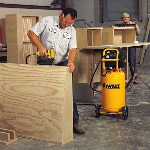 DEWALT D55168-225 Psi 15 Gallon 120-Volt Electric Wheeled Portable Workshop Compressor - Wise Line Tools