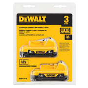 DEWALT DCB124-2-12V Max 3Ah Lithium Ion Battery (2-Pack) - Wise Line Tools