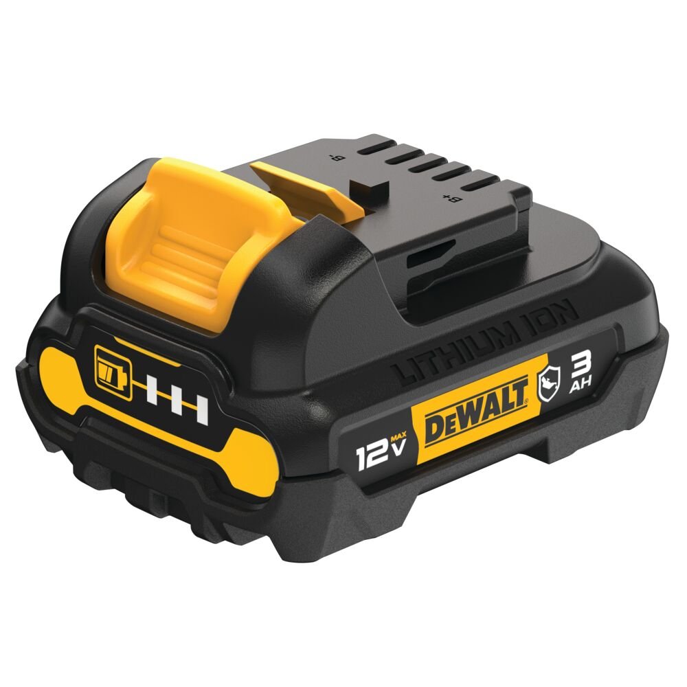 DEWALT DCB124G-12V Max Oil-Resistant 3Ah Battery - Wise Line Tools