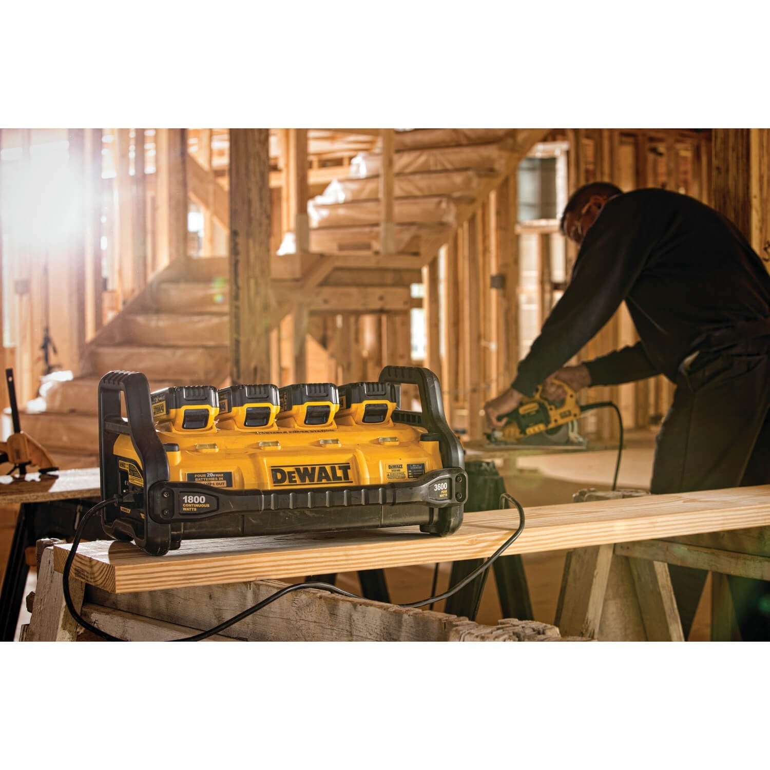 DEWALT DCB1800B-Flexvolt Power Station, Portable, Tool Only - Wise Line Tools