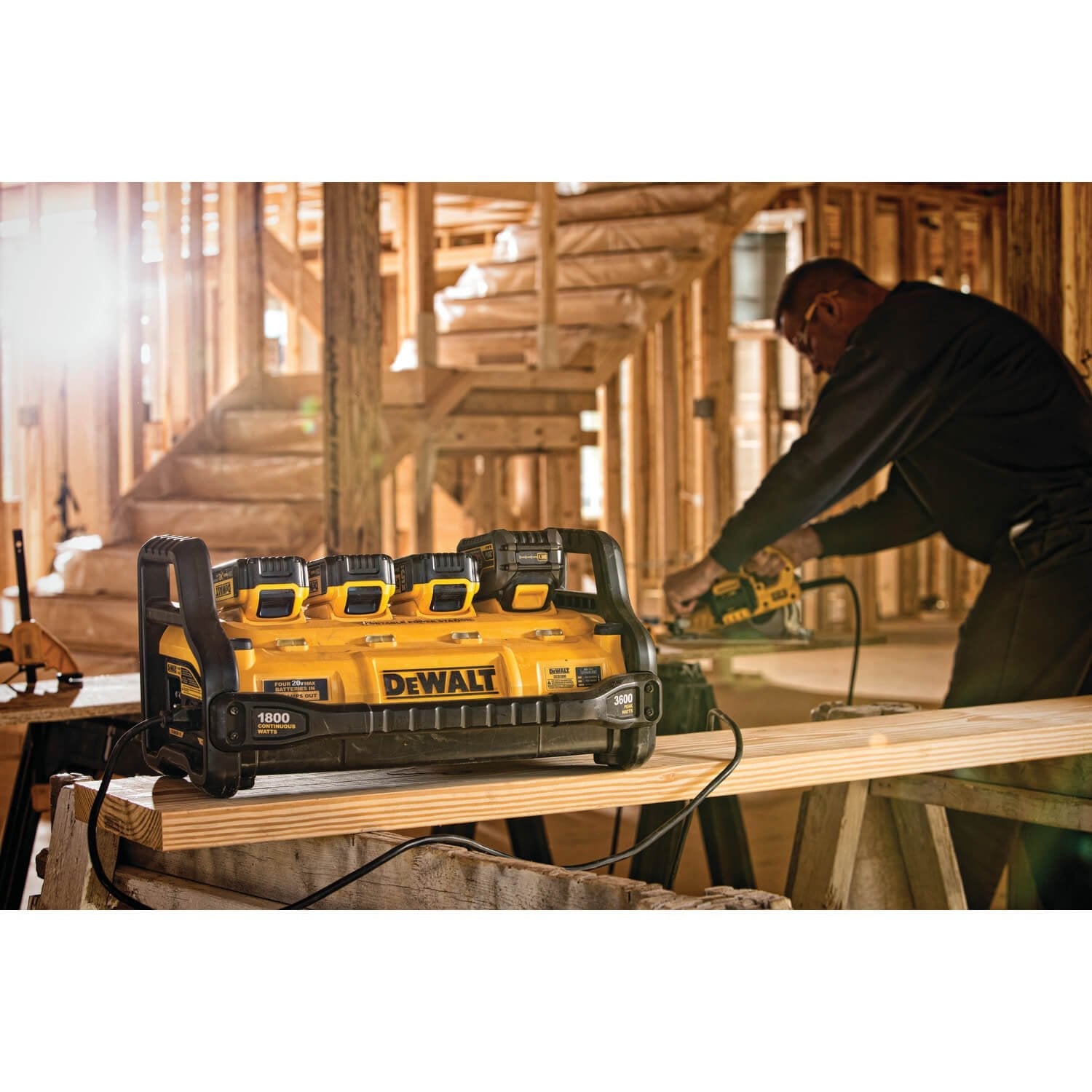 DEWALT DCB1800B-Flexvolt Power Station, Portable, Tool Only - Wise Line Tools