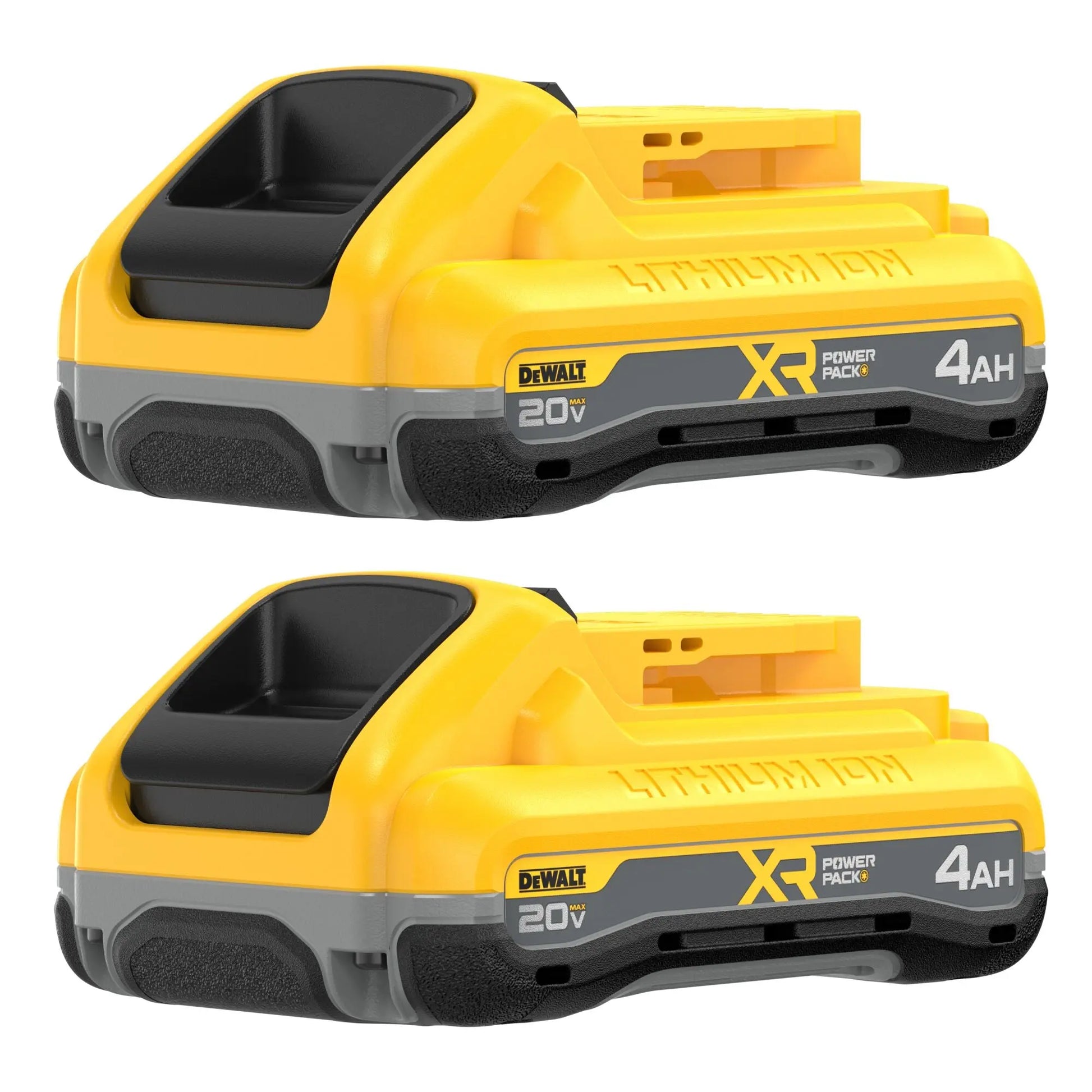 DEWALT DCB2104-2 – DEWALT 20V MAX* XR POWERPACK™ 4Ah Battery (2 PK) DEWALT