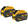 Batteries DEWALT DCB609-2-FLEXVOLT 20 V/60 V MAX*, 9,0 Ah, paquet de 2