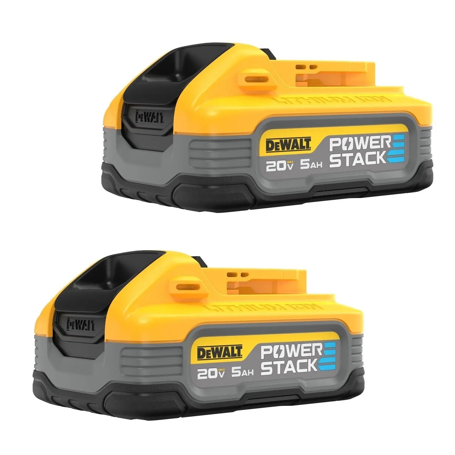 DEWALT DCBP520-2- 20V MAX* DEWALT POWERSTACK™ 5.0 Ah Battery- 2 Pack - Wise Line Tools