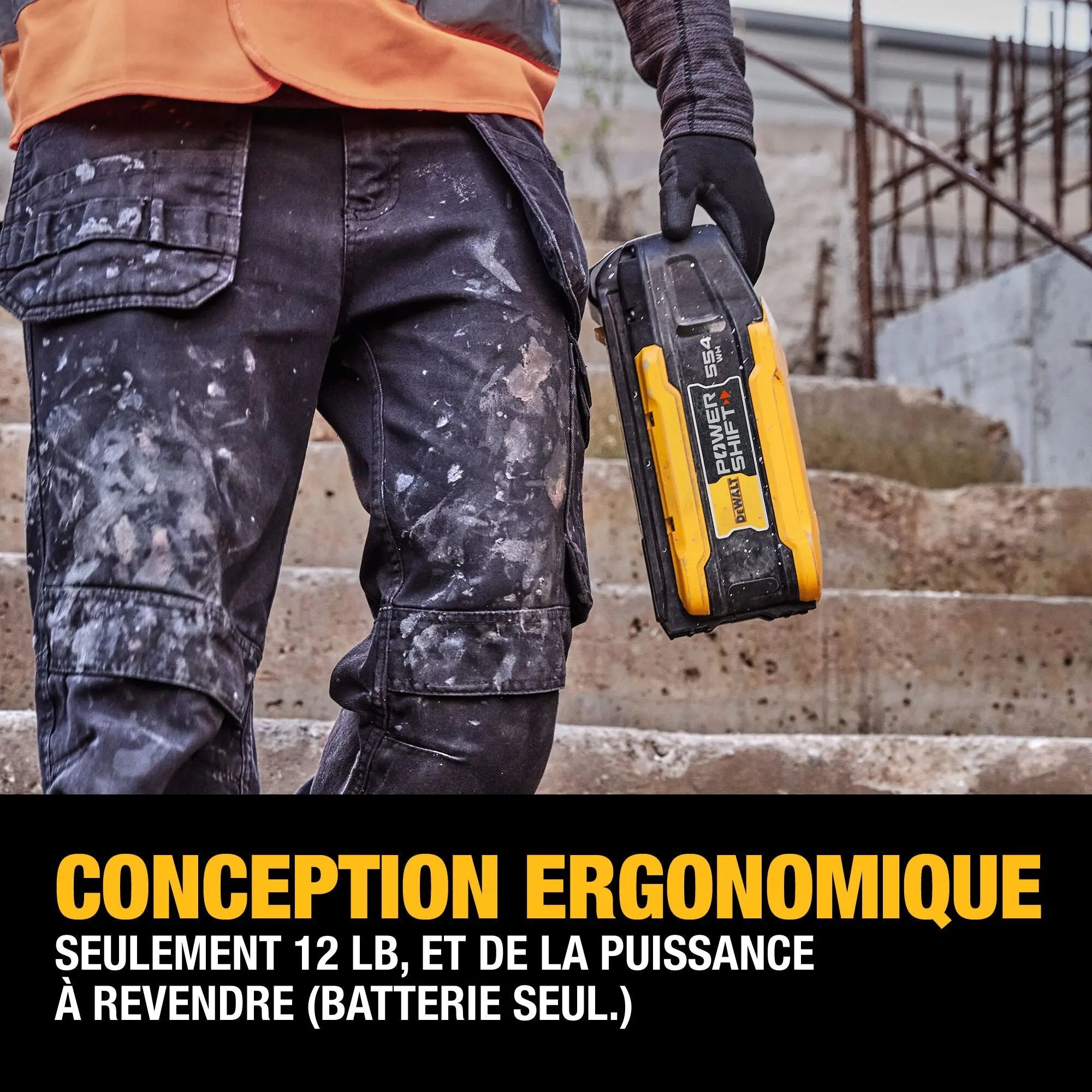 DEWALT DCBPS0554 - POWERSHIFT  554Wh Battery - Wise Line Tools