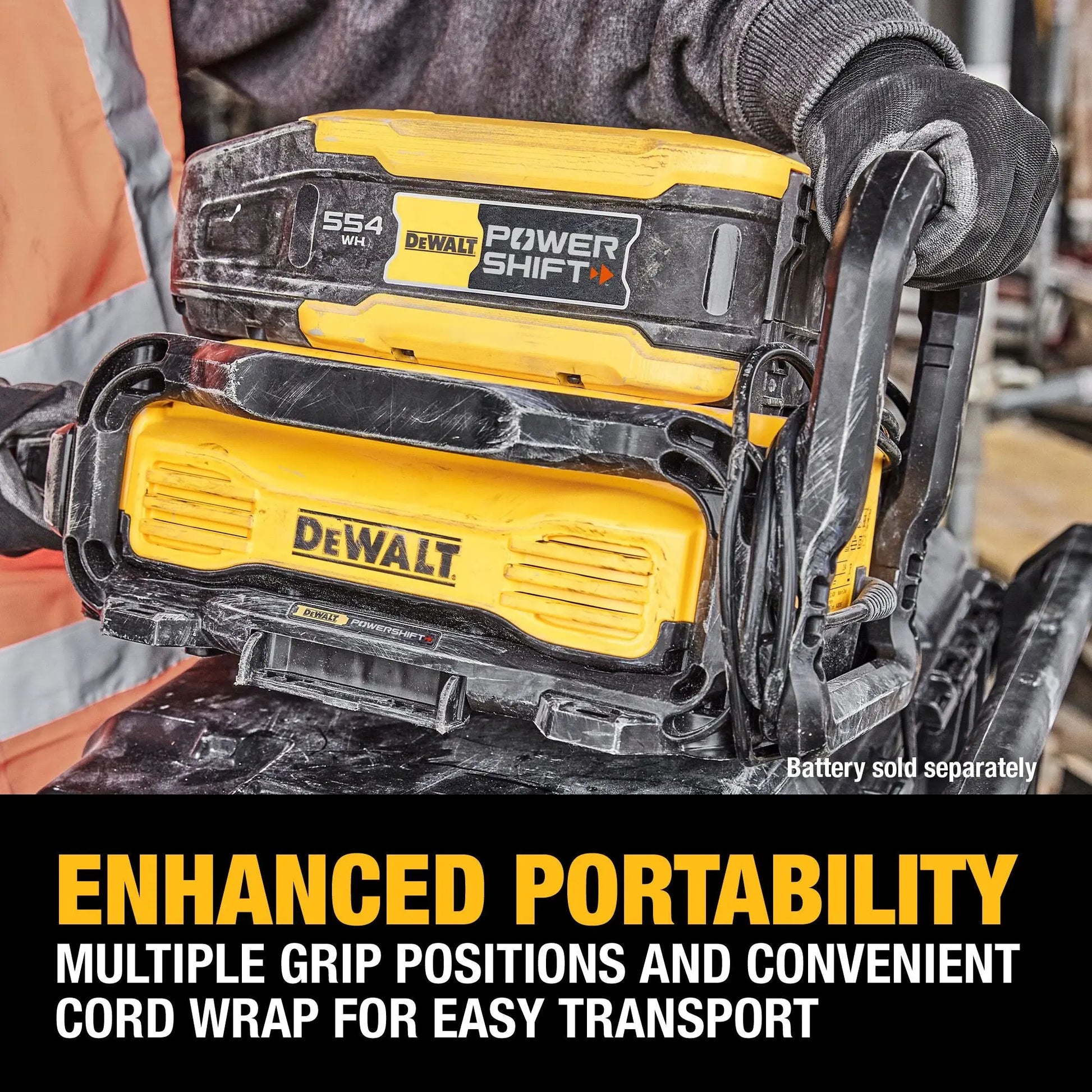 DEWALT DCBPSC0550 - POWERSHIFT  550W Charger - Wise Line Tools