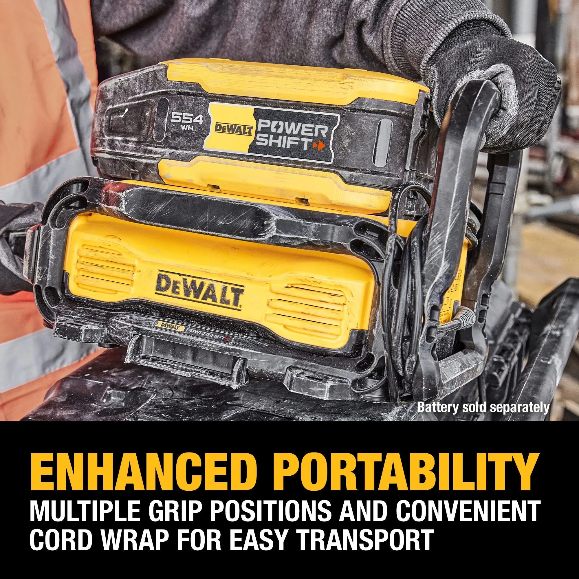 DEWALT DCBPSC0550 - POWERSHIFT  550W Charger - Wise Line Tools