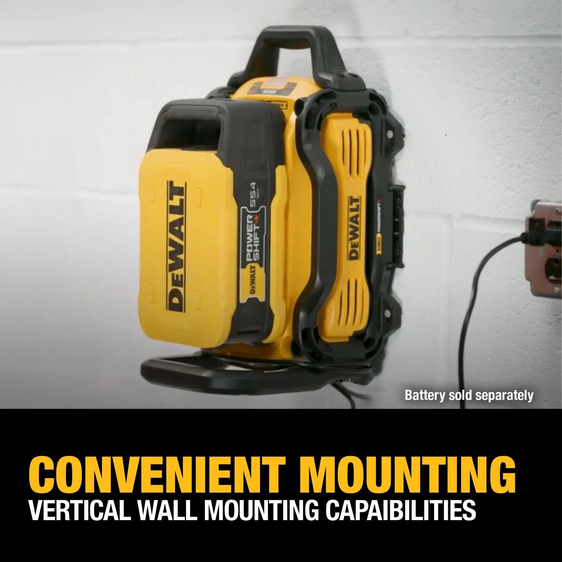 DEWALT DCBPSC0550 - POWERSHIFT  550W Charger - Wise Line Tools