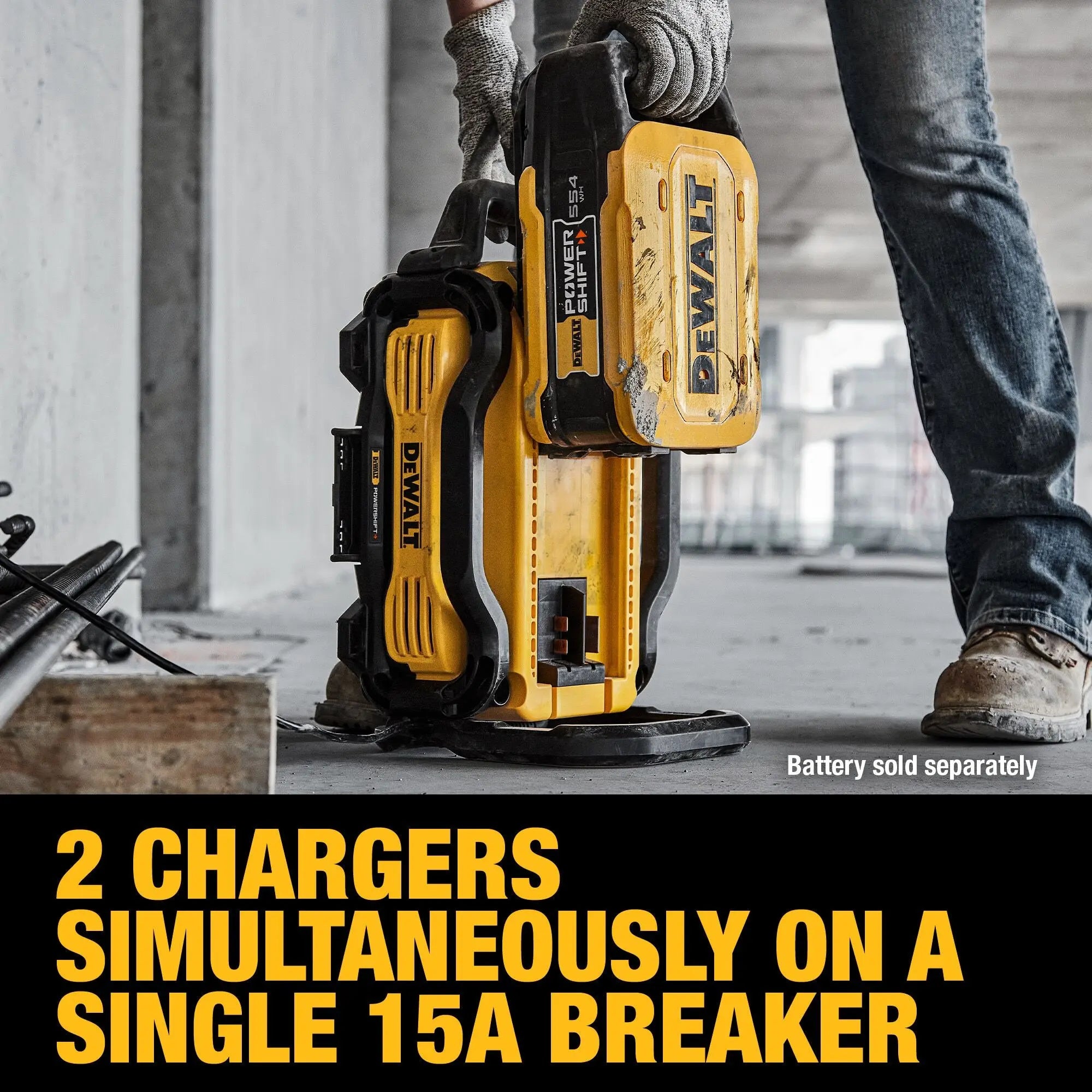 DEWALT DCBPSC0550 - POWERSHIFT  550W Charger - Wise Line Tools