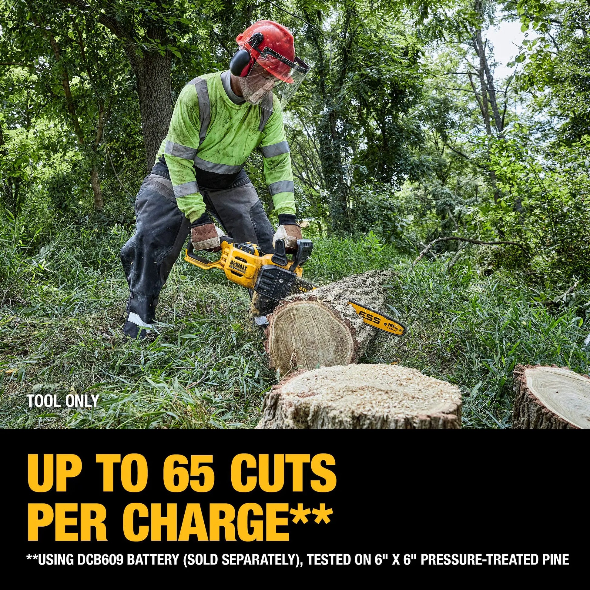 DEWALT DCCS672B-60V MAX* Brushless Cordless 18 in. Chainsaw (Tool Only) - Wise Line Tools
