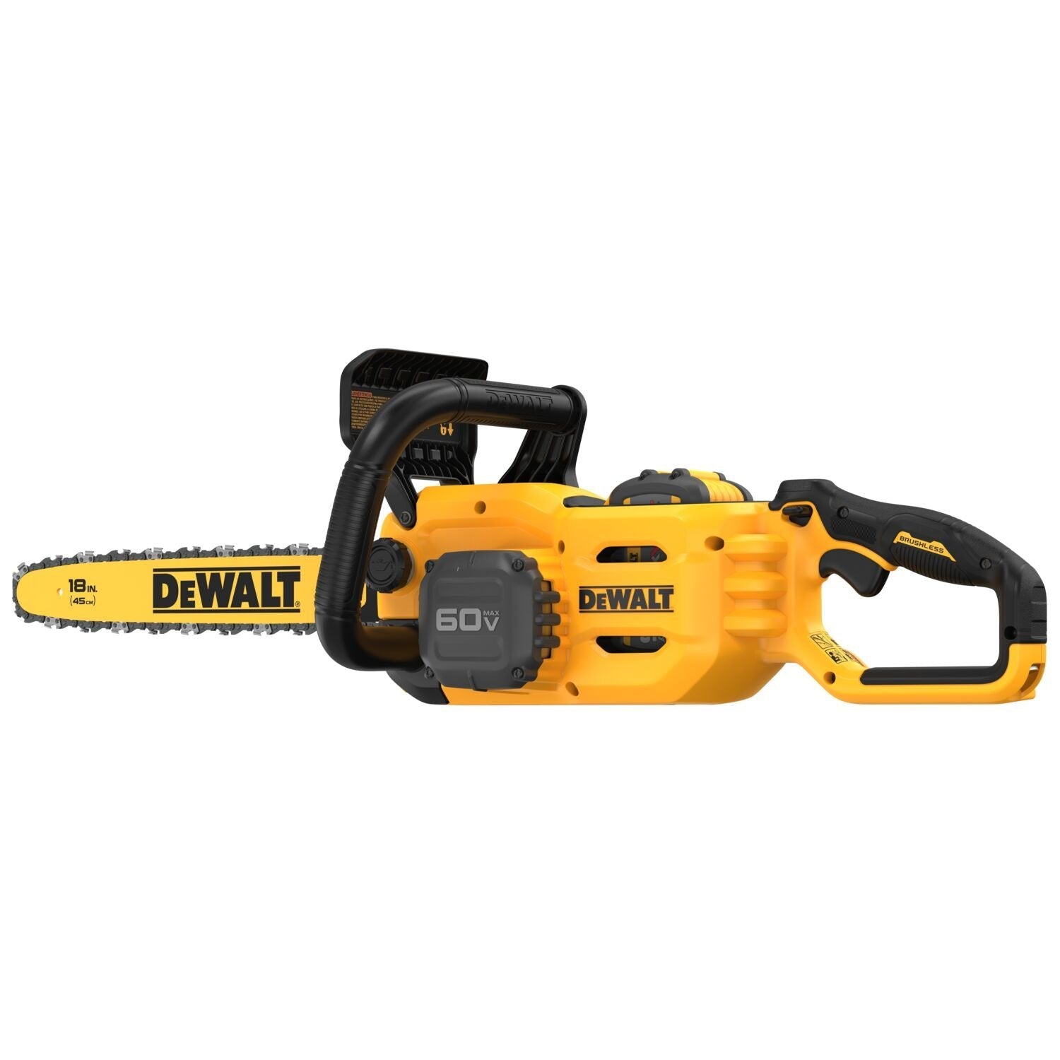 DEWALT DCCS672X1-60V MAX* 18 in. 3.0Ah Brushless Cordless Chainsaw - Wise Line Tools
