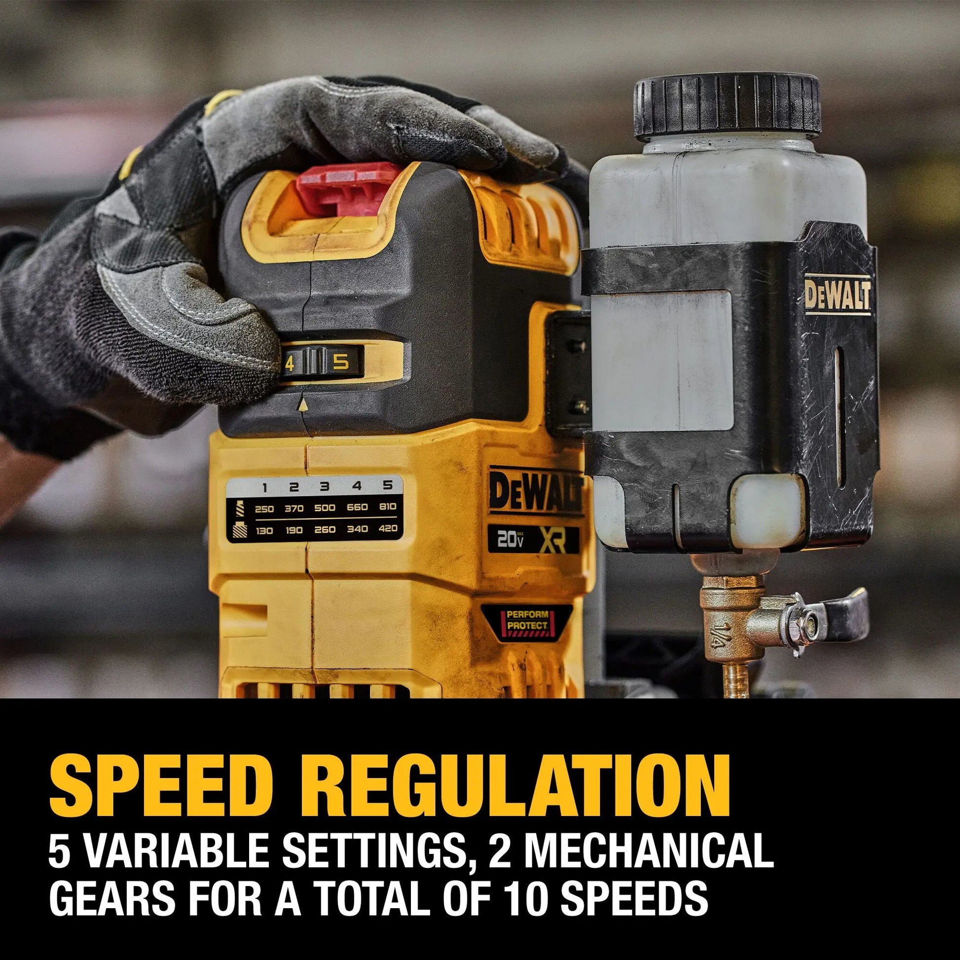 DEWALT DCD1624B – DEWALT 20V MAX* XR 2 in. Cordless Brushless Magnetic Drill Press (Tool Only) DEWALT