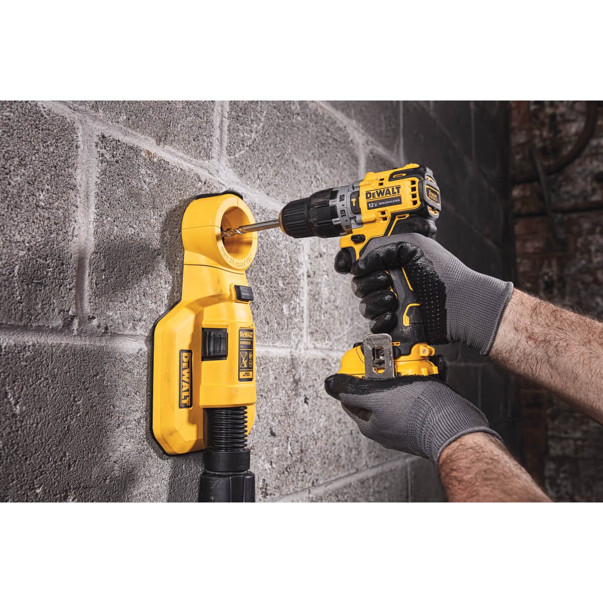 DEWALT DCD706F2-Kit Taladro Precutor 3/8ˮ Xtreme 12V S - Wise Line Tools