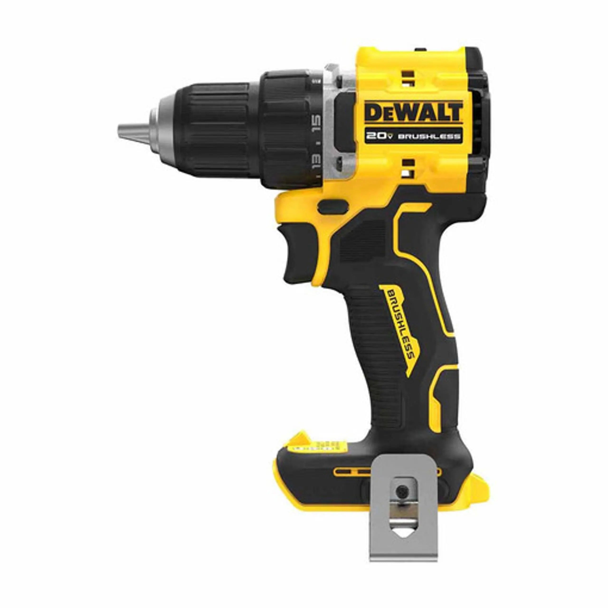 DEWALT DCD794B-ATOMIC COMPACT SERIES 20V MAX* Brushless Cordless 1/2 in. Drill/Driver (Tool Only) - Wise Line Tools