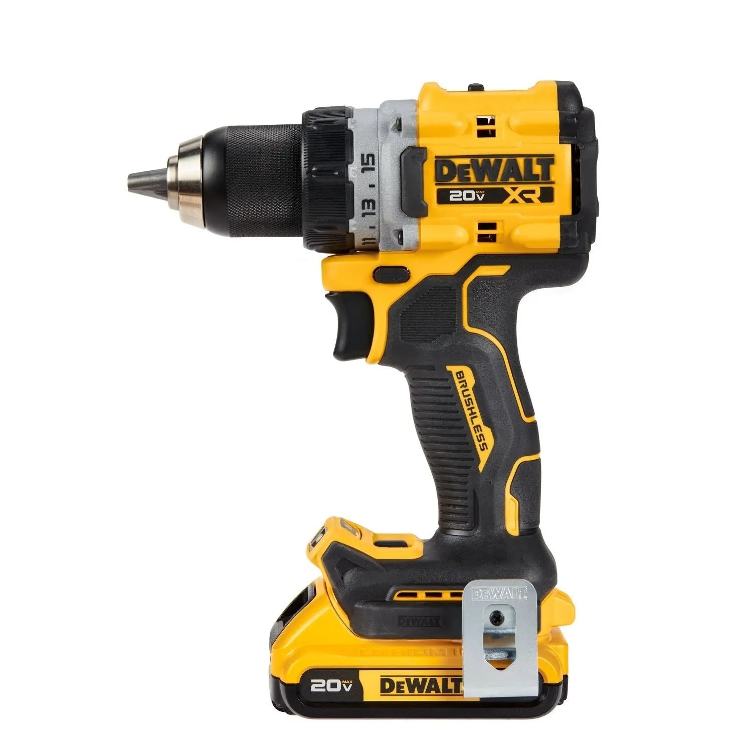 DEWALT DCD800D2 20V MAX* XR® Brushless Cordless 1/2 in. Drill/Driver Kit - Wise Line Tools