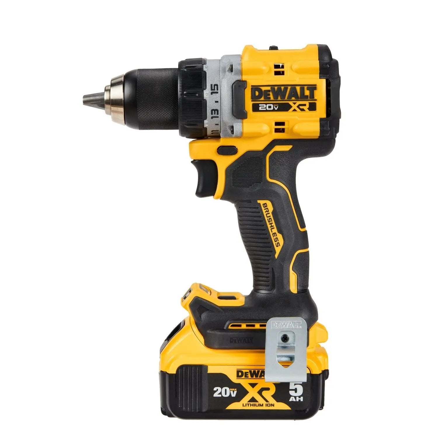 DEWALT DCD800P1 20V MAX* XR® Brushless Cordless 1/2 in. Drill/Driver Kit - Wise Line Tools