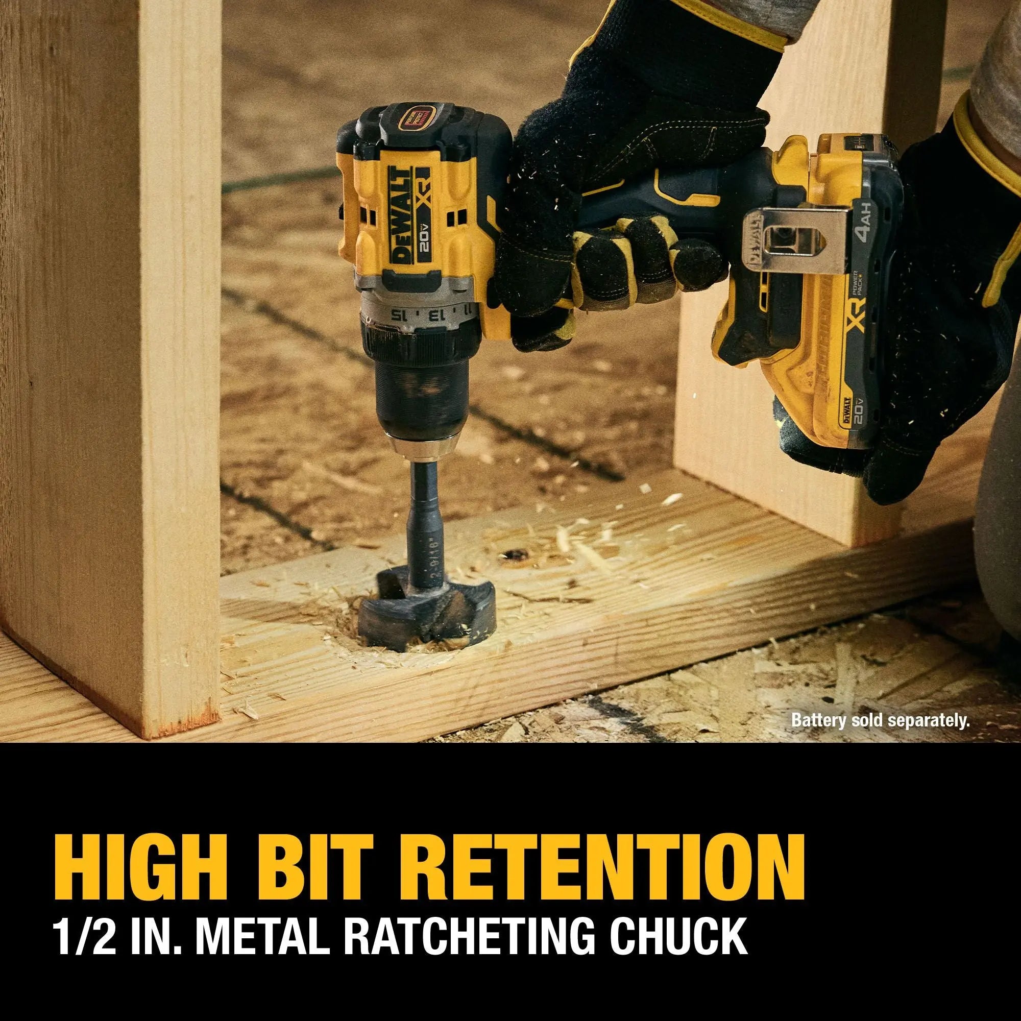 DEWALT DCD801B – DEWALT 20V MAX* XR® Brushless Cordless 1/2 in. Drill/Driver (Tool Only) DEWALT