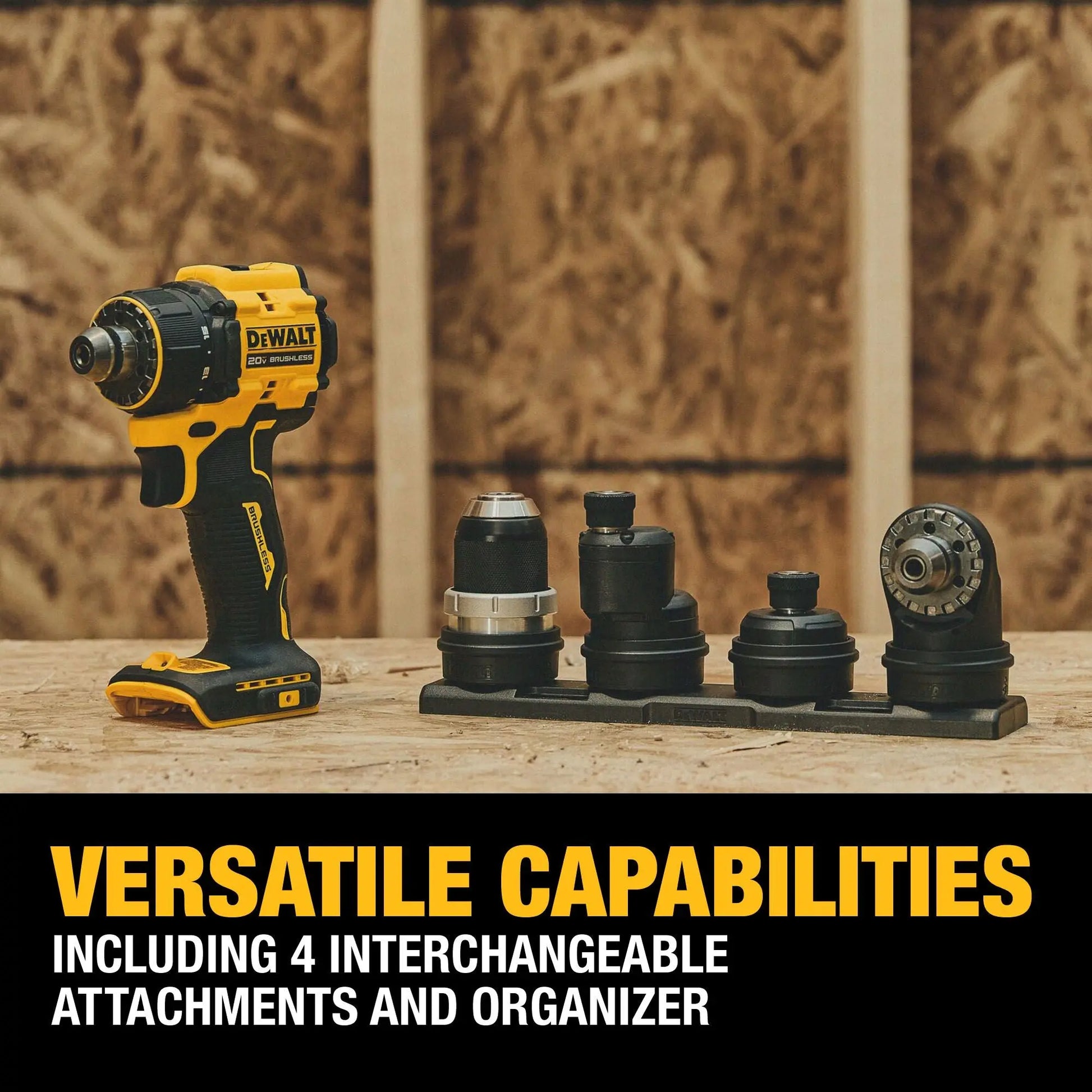 DEWALT DCD803B – DEWALT ATOMIC™ 20V MAX* Brushless Cordless Multi-Head Drill/Driver (Tool Only) DEWALT