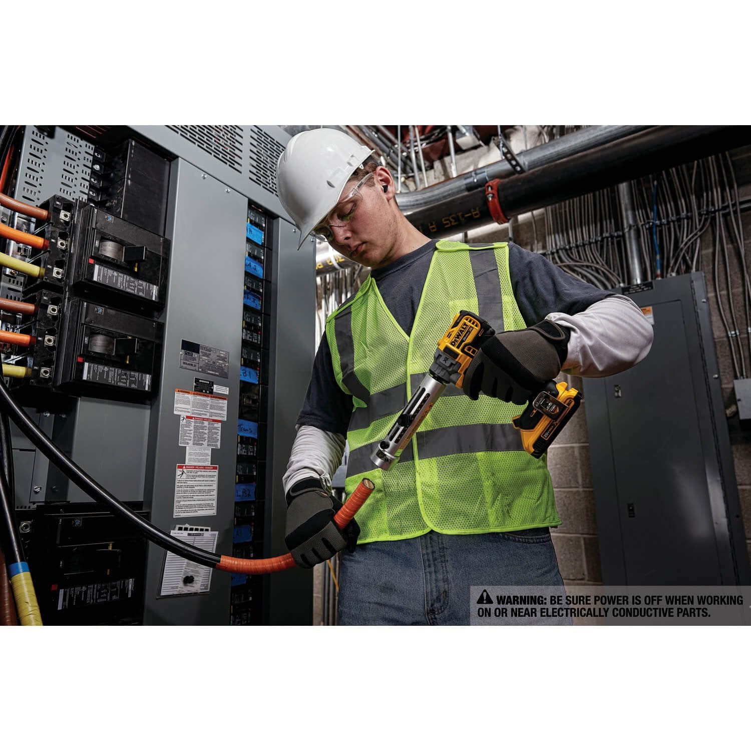 DEWALT DCE151TD1-20V Max Xr Cable Stripper, Cordless Kit - Wise Line Tools