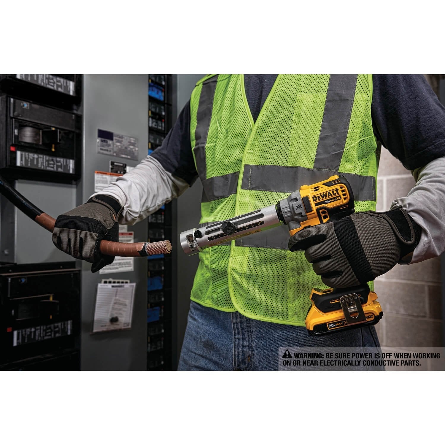 DEWALT DCE151TD1-20V Max Xr Cable Stripper, Cordless Kit - Wise Line Tools