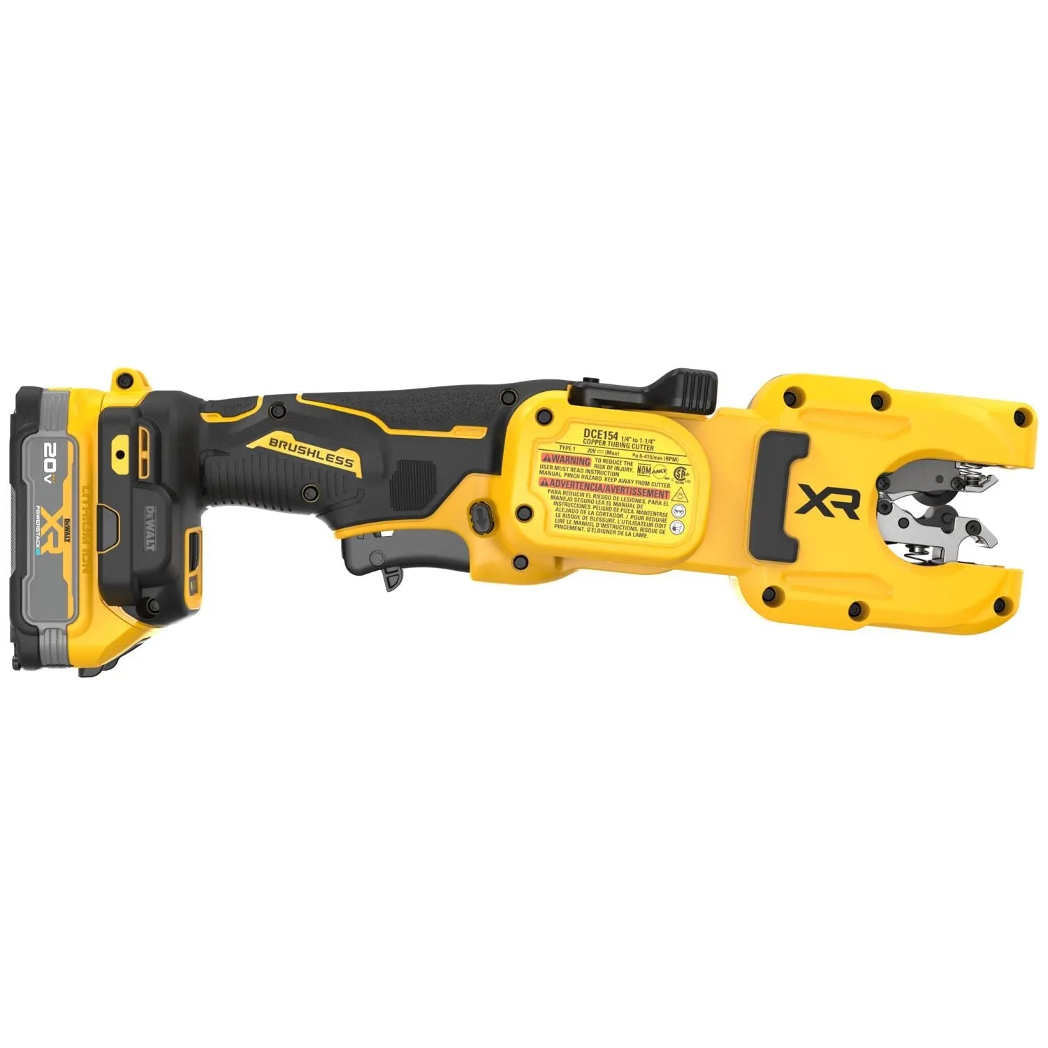 DEWALT DCE154E1 - 20V MAX XR® 1-1/4 in. Copper Tubing Cutter Kit DEWALT