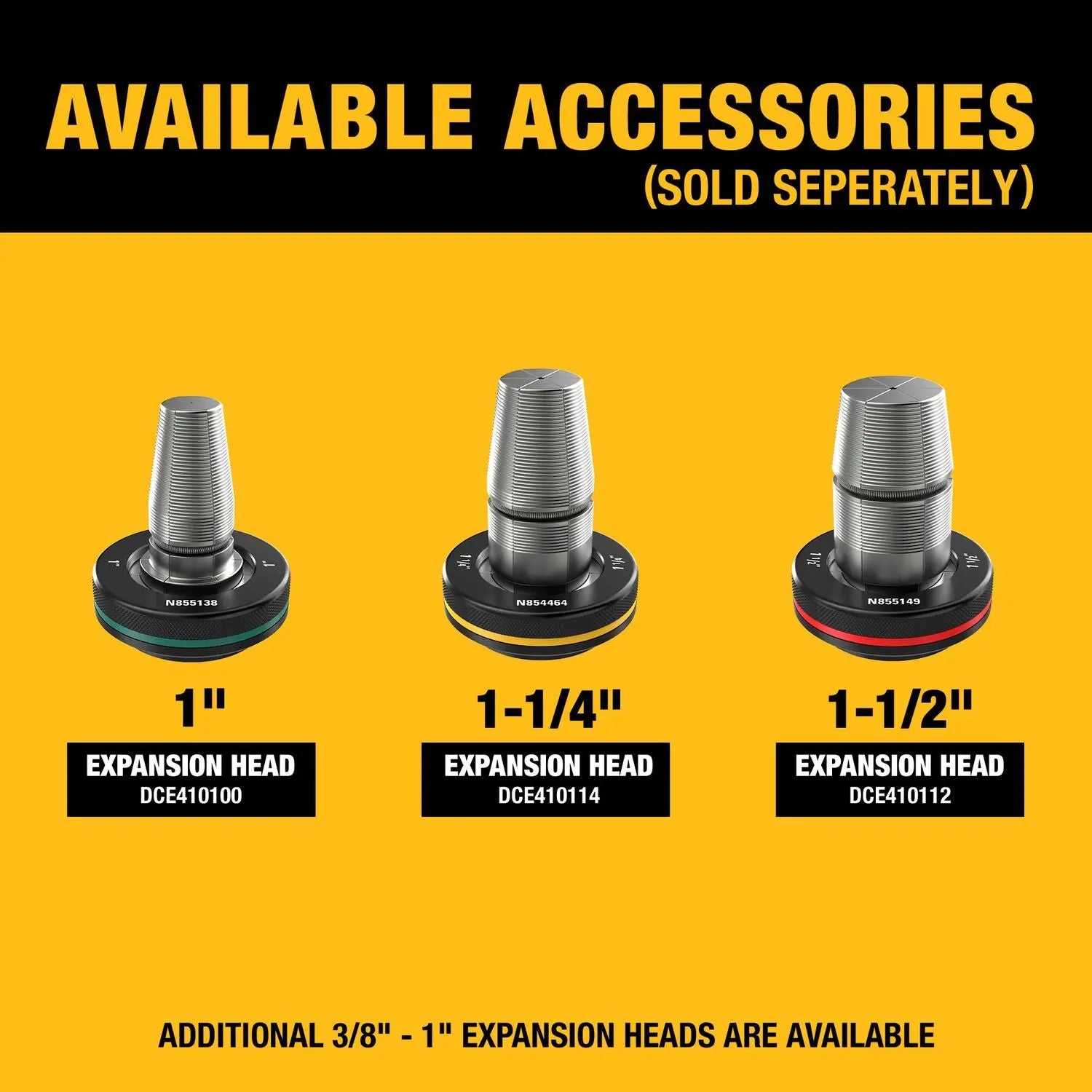 DEWALT DCE410B-20V MAX* XR 1-1/2" PEX Expander (Tool Only) - Wise Line Tools