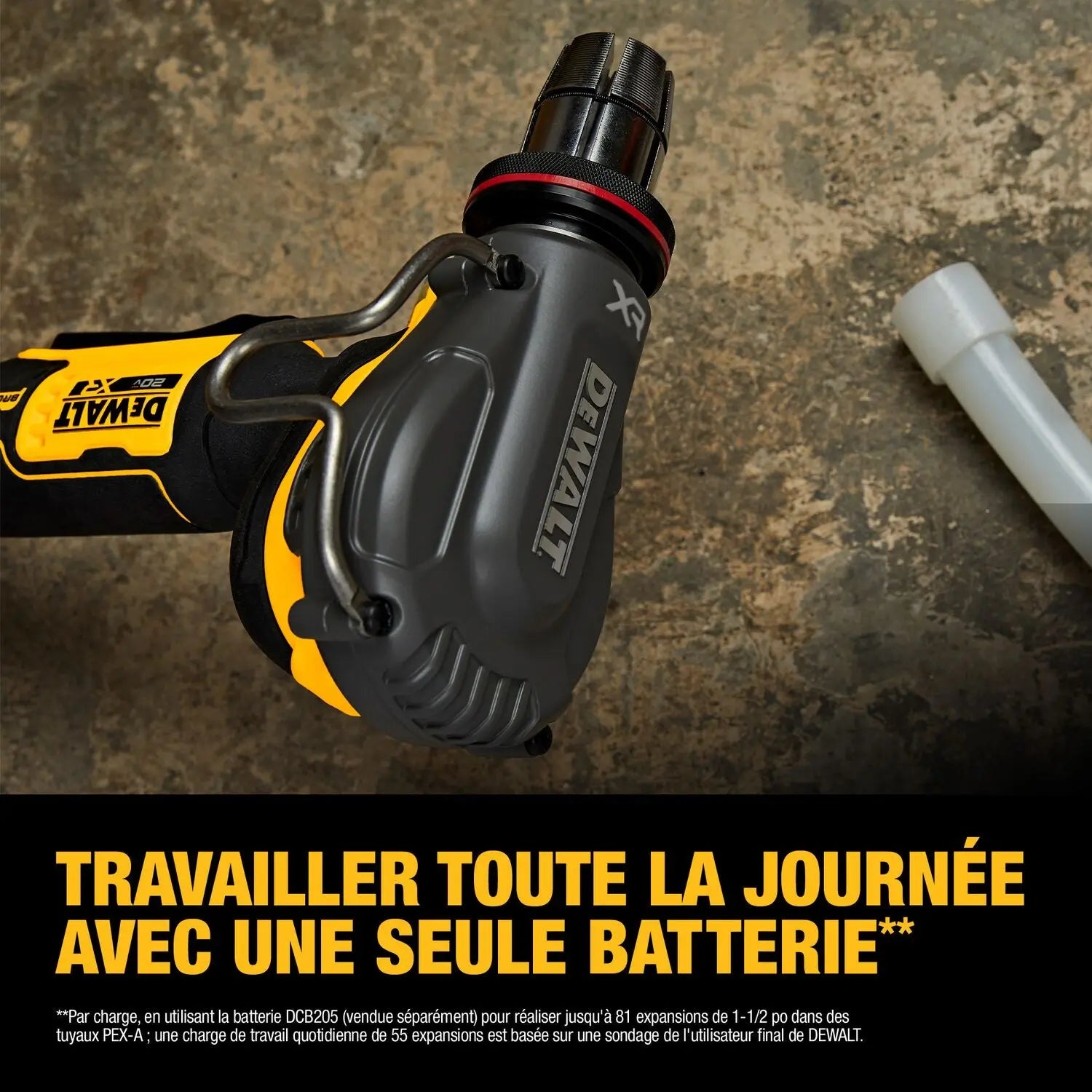 DEWALT DCE410P1-20V MAX* XR 1-1/2" PEX Expander Kit - Wise Line Tools