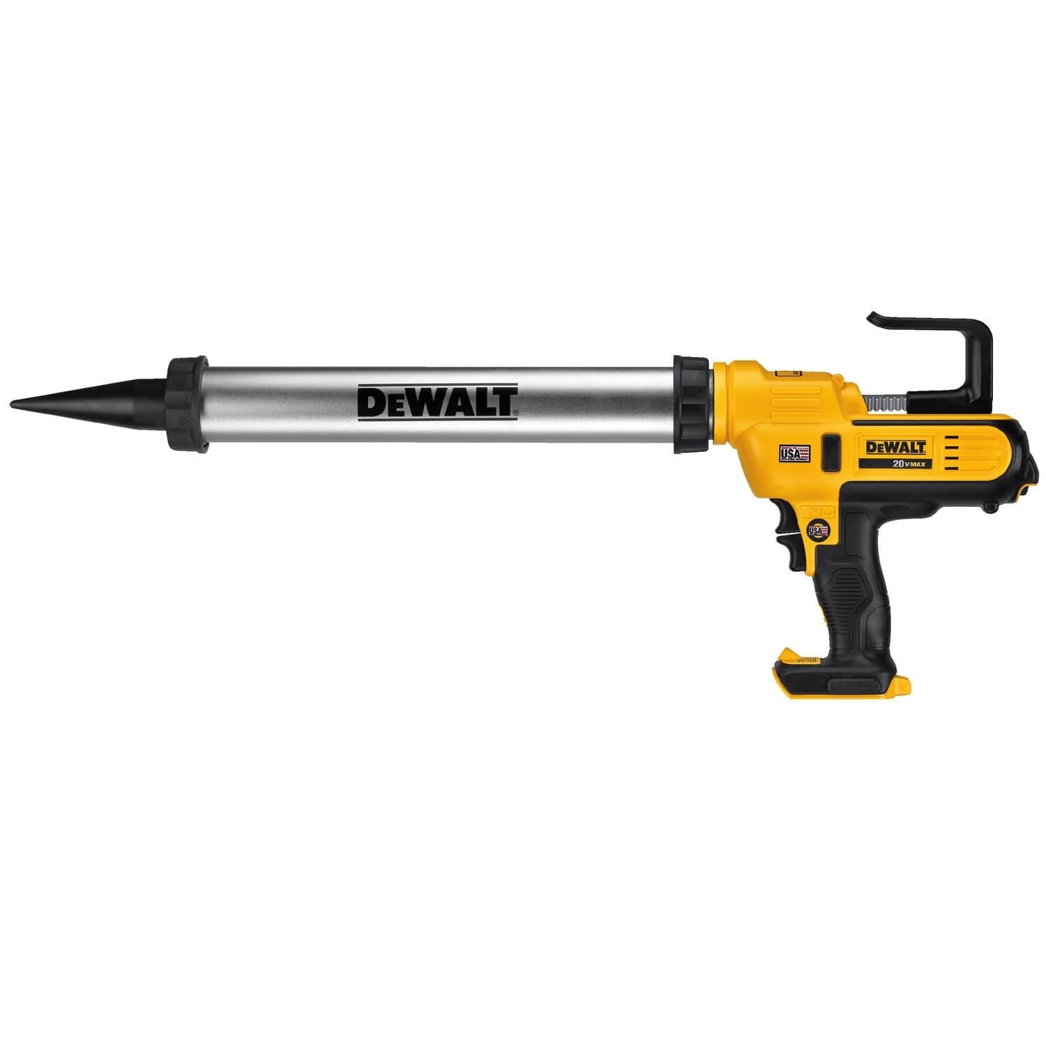 DEWALT DCE580B-20V Max* Cordless Caulking Gun, Sausage Pack, 300-600Ml, Tool Only - Wise Line Tools