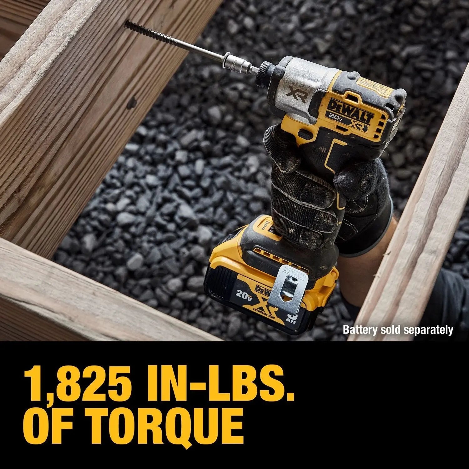 DEWALT DCF845B-20V MAX* XTREME Cordless Brushless 1/4 in Impact Driver Drill - Wise Line Tools