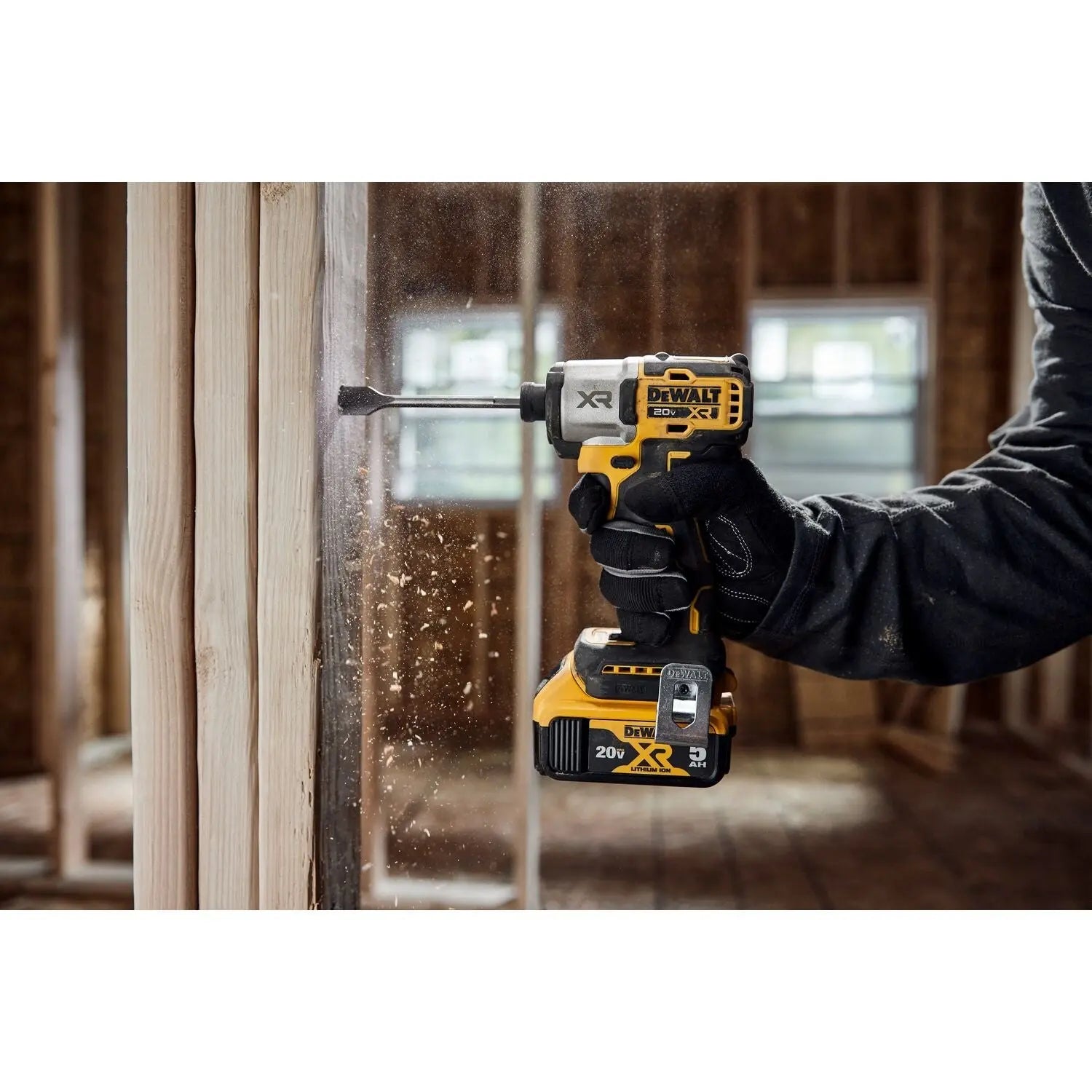 DEWALT DCF845P1-20V MAX* XTREME Cordless Brushless 1/4 in Impact Driver Drill Kit (1) Lithium Ion Battery with Charger - Wise Line Tools