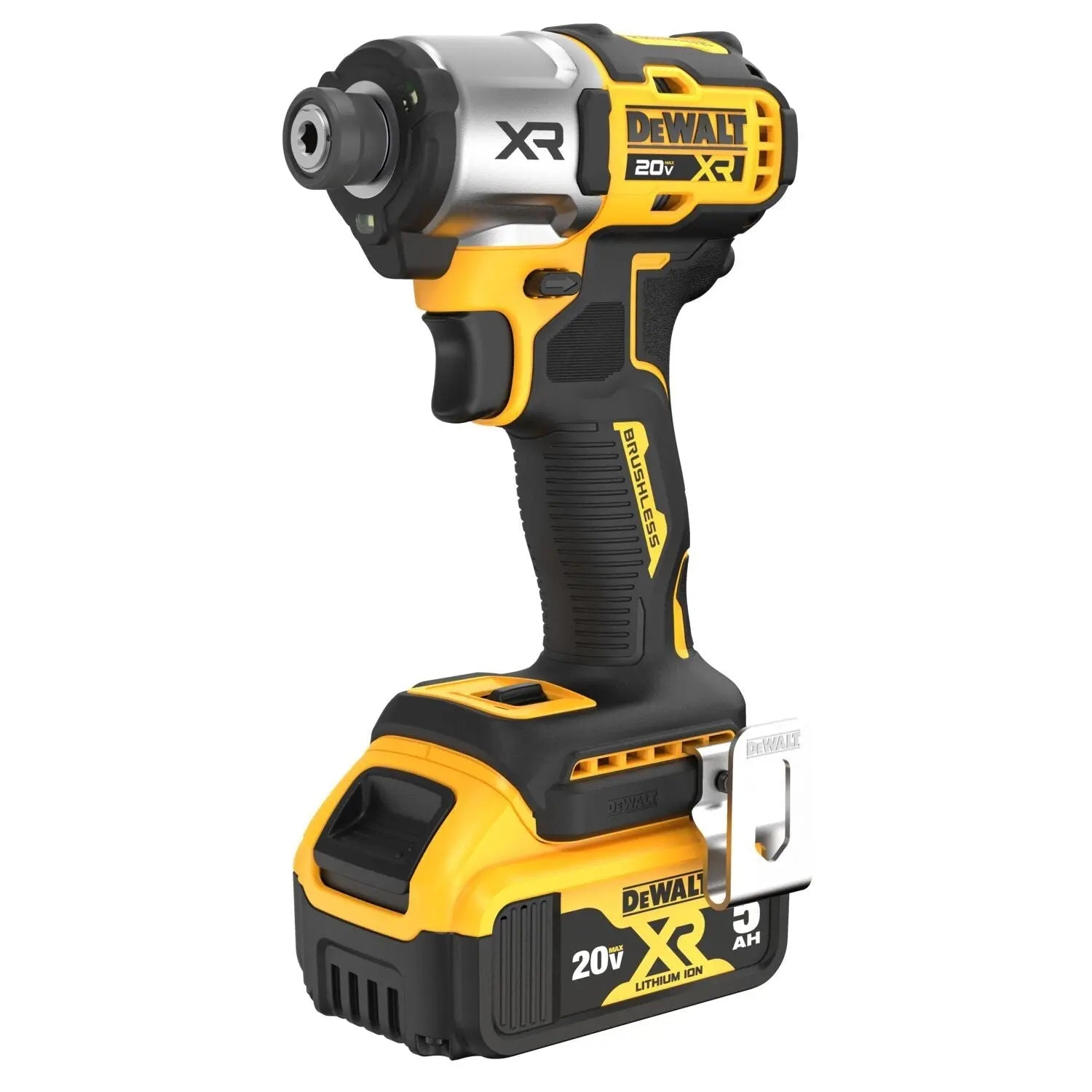DEWALT DCF845P2 20V MAX* XR® 1/4" 3-Speed Impact Driver Kit - 2 Battery - Wise Line Tools