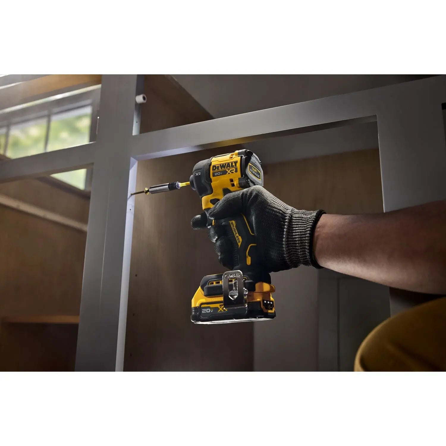 DEWALT DCF870B-20V MAX* XTREME Cordless Brushless 1/4 in Hydraulic Impact Driver Drill - Wise Line Tools