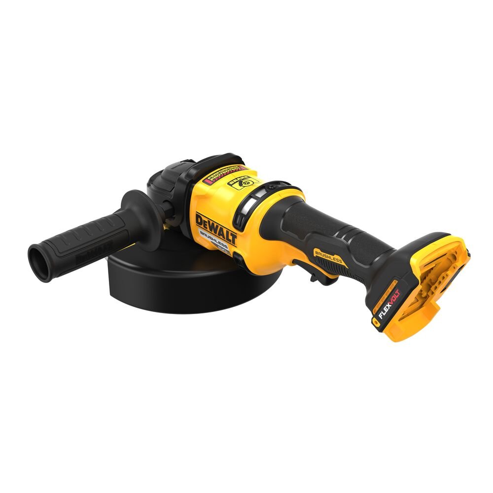 DEWALT DCG440B-60V Max 7 In. Brushless Cordless Grinder With Kickback Brake (Tool Only) - Wise Line Tools