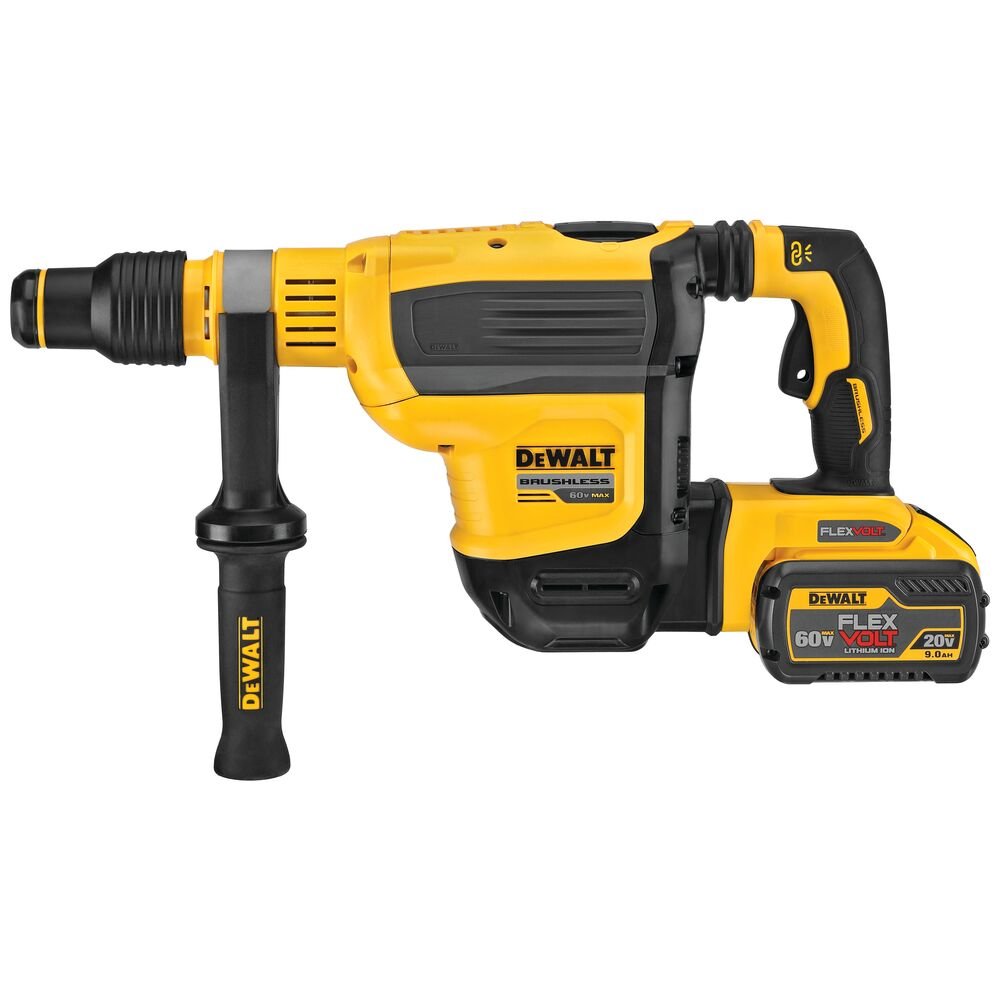 DEWALT DCH614X2-60V Max 1-3/4 In. Brushless Cordless SDS Max Combination Rotary Hammer Kit - Wise Line Tools