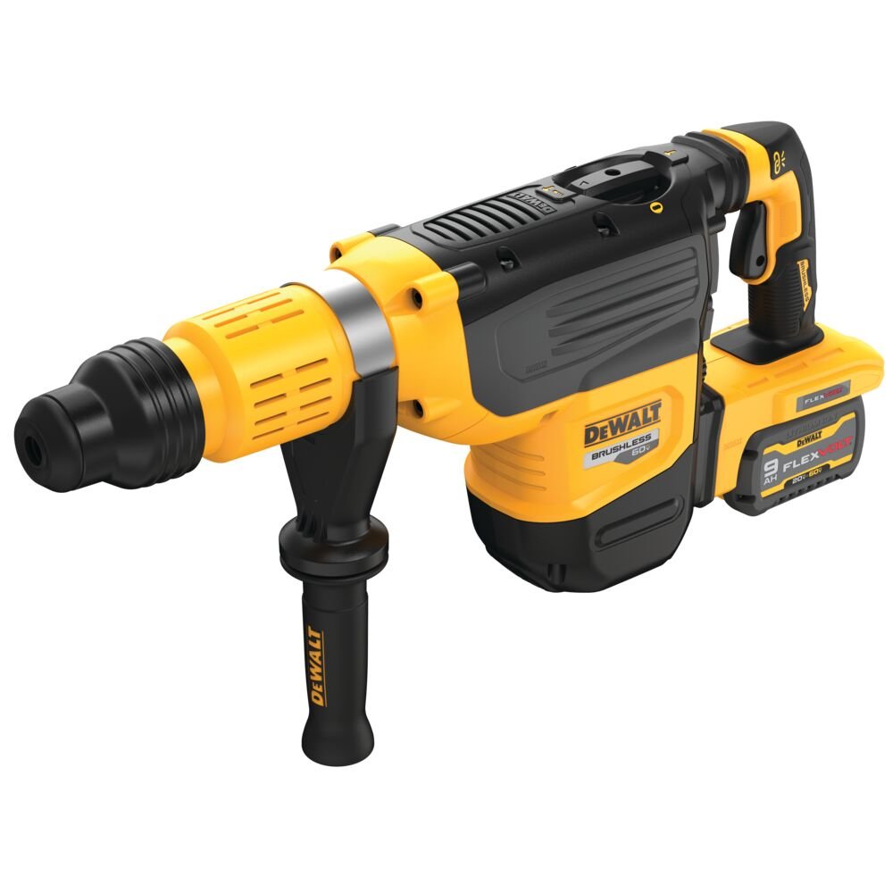 DEWALT DCH775X2-60V Max 2 In. Brushless Cordless SDS Max Combination Rotary Hammer Kit - Wise Line Tools