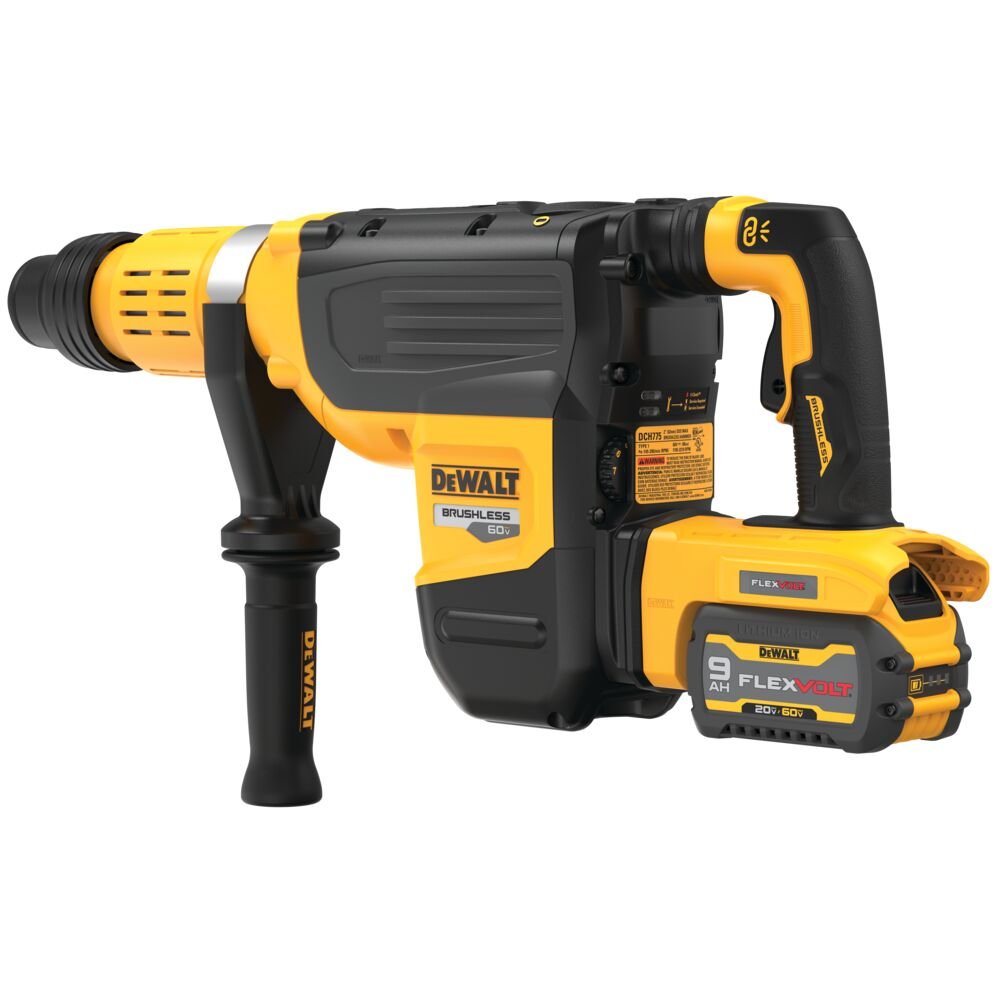 DEWALT DCH775X2-60V Max 2 In. Brushless Cordless SDS Max Combination Rotary Hammer Kit - Wise Line Tools