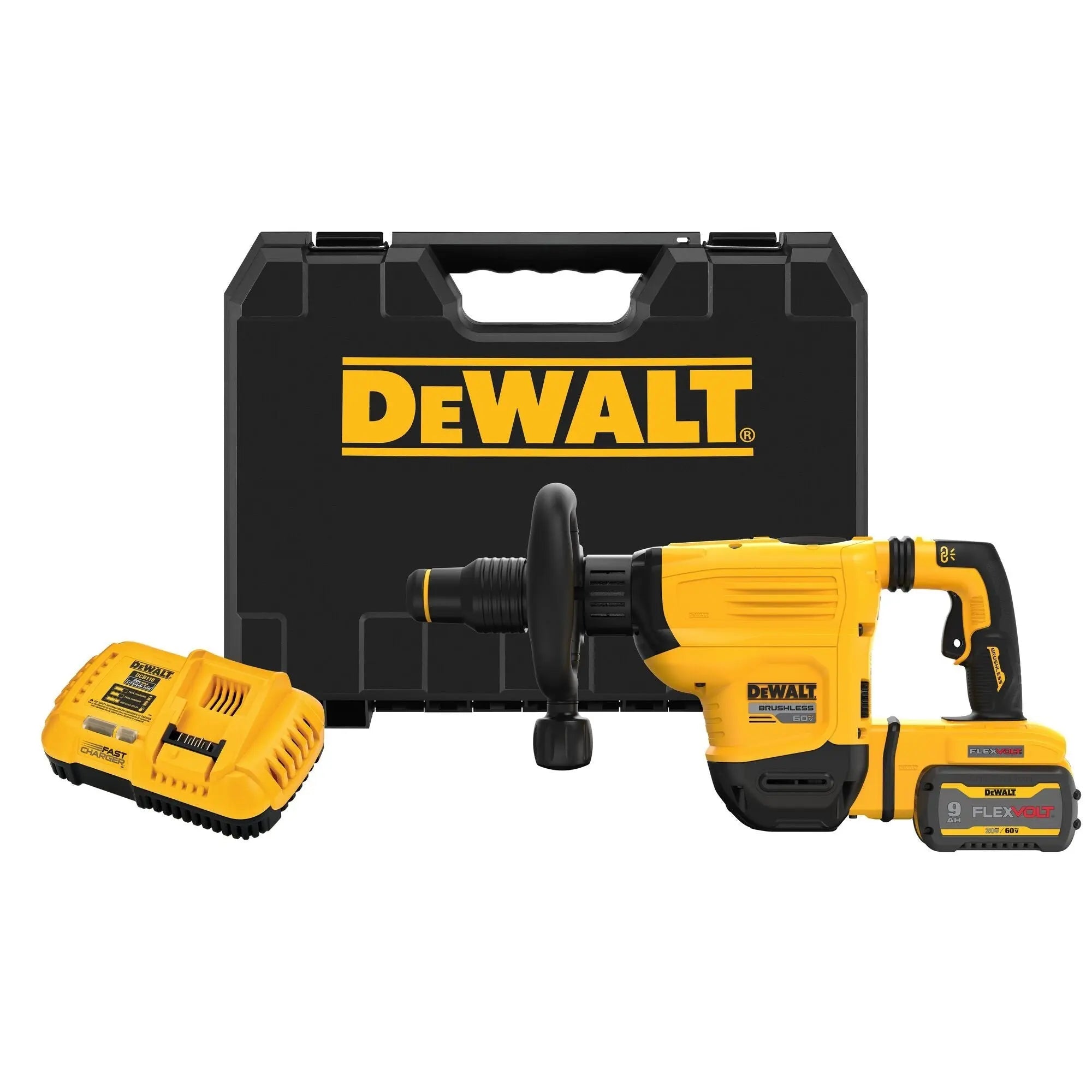 DEWALT DCH832X1-60V 16Lbs SDS Max Chipping Hammer - Wise Line Tools
