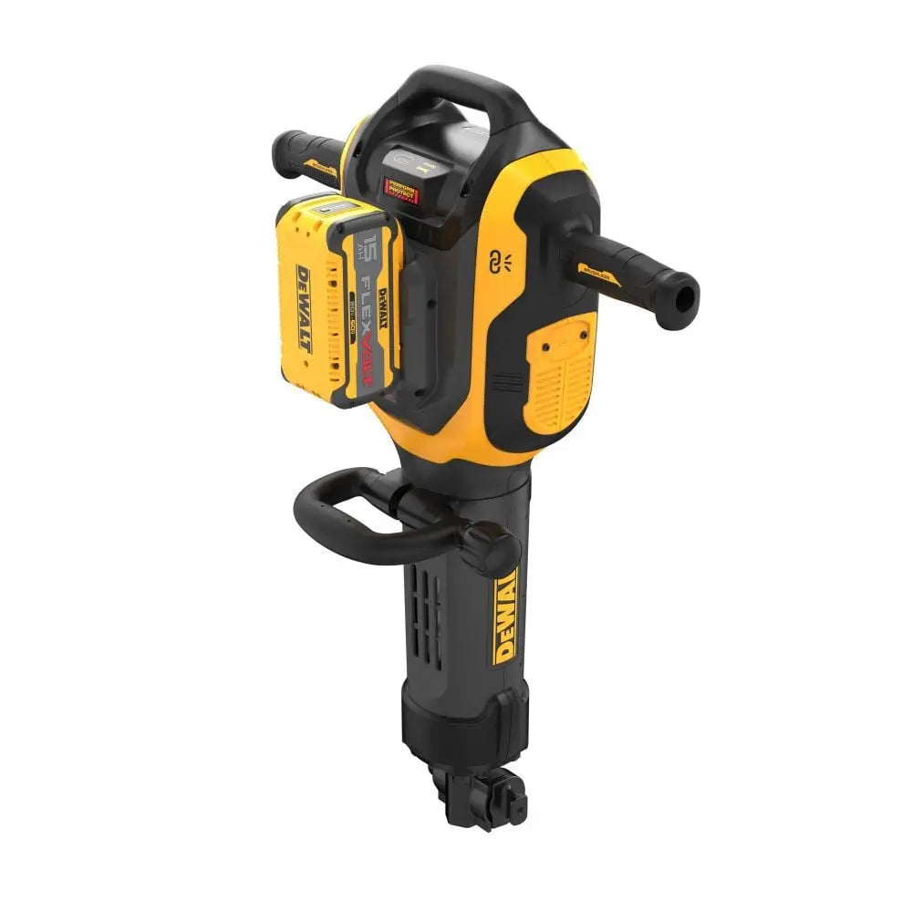 DEWALT DCH966Z2-60V MAX* Cordless Brushless 1-1/8 in 15 Kilo Rotary Hammer Drill Kit (2) FLEXVOLT Lithium Ion Batteries with Charger - Wise Line Tools