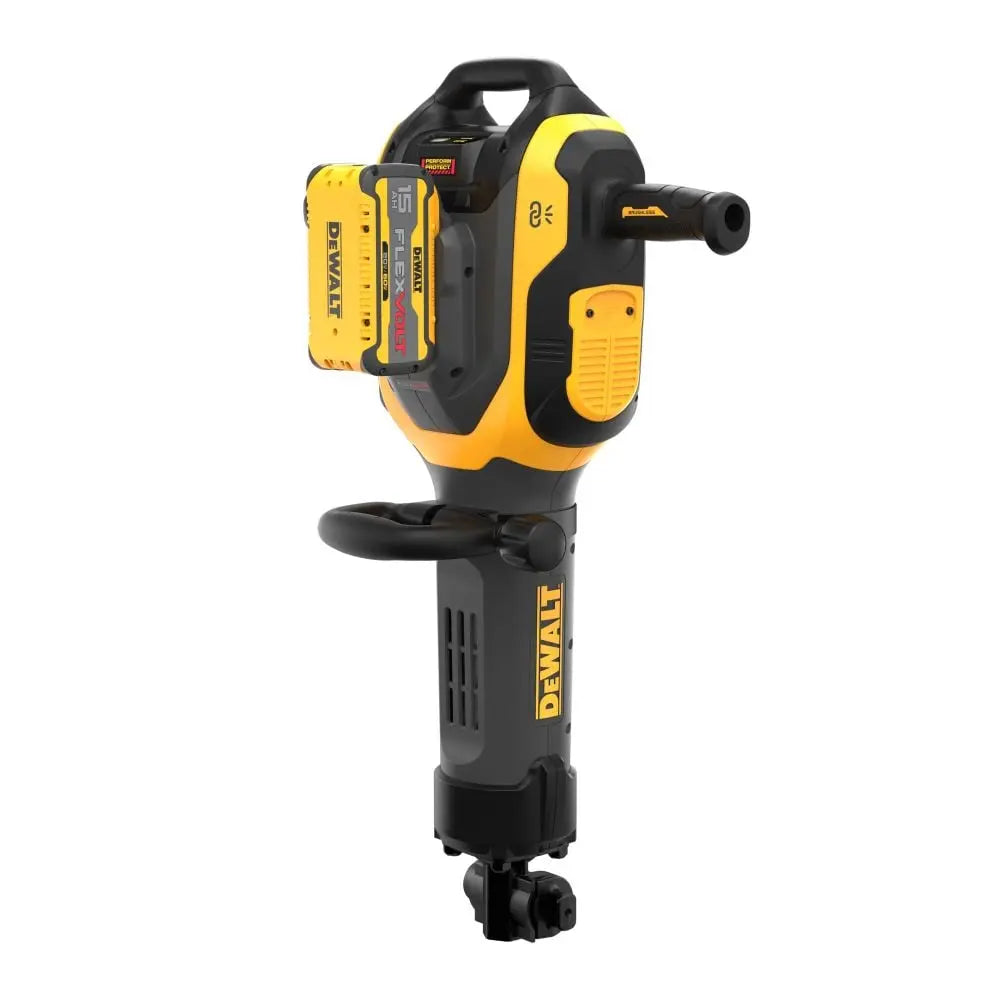 DEWALT DCH966Z2-60V MAX* Cordless Brushless 1-1/8 in 15 Kilo Rotary Hammer Drill Kit (2) FLEXVOLT Lithium Ion Batteries with Charger - Wise Line Tools