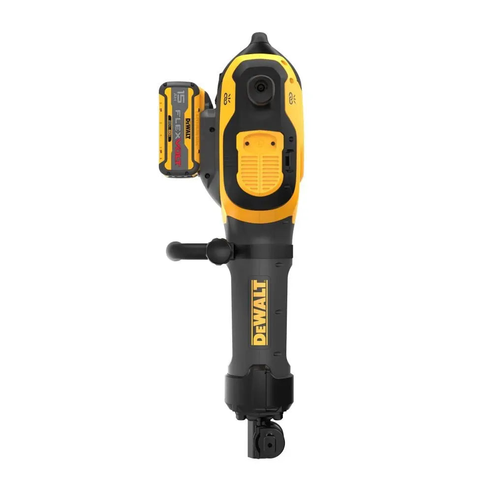 DEWALT DCH966Z2-60V MAX* Cordless Brushless 1-1/8 in 15 Kilo Rotary Hammer Drill Kit (2) FLEXVOLT Lithium Ion Batteries with Charger - Wise Line Tools
